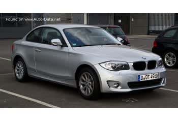 المواصفات والتفاصيل التقنية الكاملة 2011 BMW 1 Series Coupe (E82 LCI, facelift 2011) 120d (177 Hp)