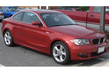 المواصفات والتفاصيل التقنية الكاملة 2009 BMW 1 Series Coupe (E82) 125i (218 Hp)