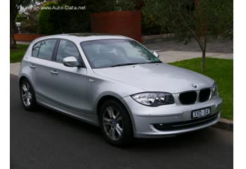 2007 BMW 1 Series Hatchback 5dr (E87 LCI, facelift 2007) 118d (143 Hp) thumb image