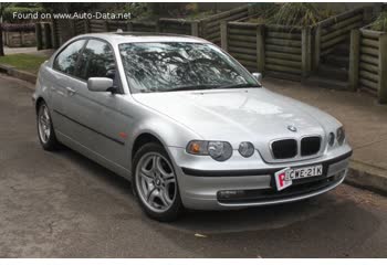 Full specifications and technical details 2001 BMW 3 Series Compact (E46, facelift 2001) 320td (150 Hp) Automatic