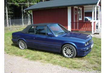 1985 BMW 3 Series Convertible (E30) 320i (129 Hp) thumb image