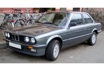 1982 BMW 3 Series Coupe (E30) 325e (122 Hp) thumb image