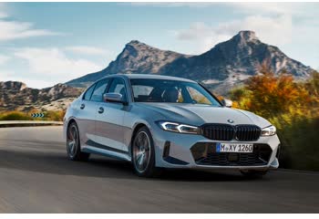 Full specifications and technical details 2022 BMW 3 Series Sedan (G20 LCI, facelift 2022) 318d (150 Hp) Mild Hybrid Steptronic