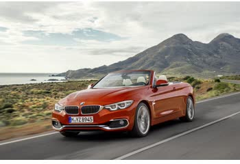 Full specifications and technical details 2017 BMW 4 Series Convertible (F33, facelift 2017) 420d (190 Hp)