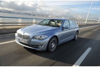 Full specifications and technical details 2011 BMW 5 Series Active Hybrid (F10) ActiveHybrid 3.0 (340 Hp)