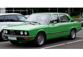 المواصفات والتفاصيل التقنية الكاملة 1974 BMW 5 Series (E12) 528 (165 Hp)