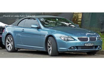 2004 BMW 6 Series Convertible (E64) 630i (258 Hp) Steptronic thumb image