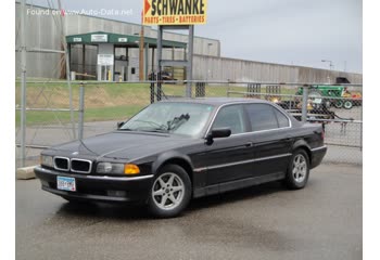 1996 BMW 7 Series (E38) 725tds (143 Hp) Steptronic thumb image