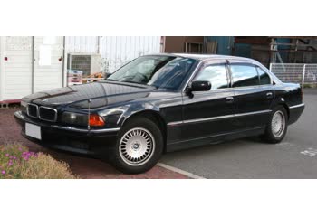 Full specifications and technical details 1996 BMW 7 Series Long (E38) 740iL (286 Hp) Steptronic