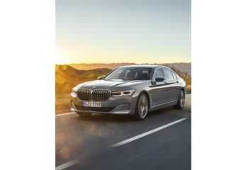 المواصفات والتفاصيل التقنية الكاملة 2020 BMW 7 Series Long (G12 LCI, facelift 2019) 740Ld (340 Hp) Mild Hybrid xDrive Steptronic