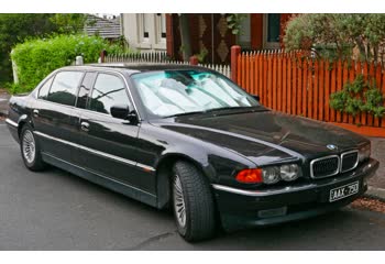 المواصفات والتفاصيل التقنية الكاملة 1998 BMW 7 Series Long (E38, facelift 1998) 750iL (326 Hp) Steptronic