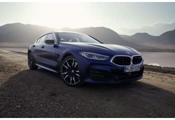 Full specifications and technical details 2022 BMW 8 Series Gran Coupe (G16 LCI, facelift 2022) M850i (530 Hp) xDrive Steptronic Sport