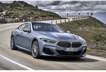 Vollständige Spezifikationen und technische Details 2020 BMW 8 Series Gran Coupe (G16) 840i (333 Hp) Steptronic