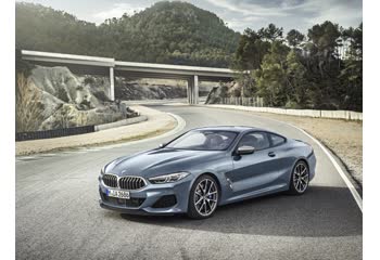 Vollständige Spezifikationen und technische Details 2020 BMW 8 Series (G15) M850i (530 Hp) xDrive Steptronic