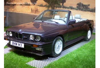 1989 BMW M3 Convertible (E30) 2.3 (215 Hp) CAT thumb image