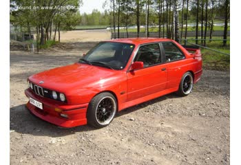 المواصفات والتفاصيل التقنية الكاملة 1988 BMW M3 Coupe (E30) 2.3 (220 Hp) Evolution