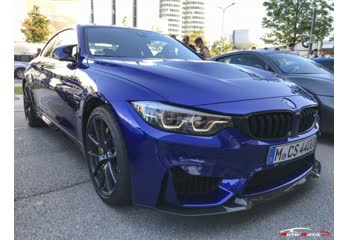 Full specifications and technical details 2017 BMW M4 (F82) CS 3.0 (460 Hp) DCT