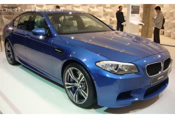 المواصفات والتفاصيل التقنية الكاملة 2011 BMW M5 (F10M) 4.4 V8 (560 Hp) Automatic