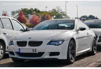 Full specifications and technical details 2007 BMW M6 (E63 LCI, facelift 2007) M6 (507 Hp) Automatic