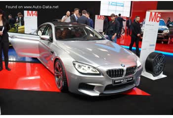 المواصفات والتفاصيل التقنية الكاملة 2014 BMW M6 Gran Coupe (F06M LCI, facelift 2014) 4.4 V8 (560 Hp)