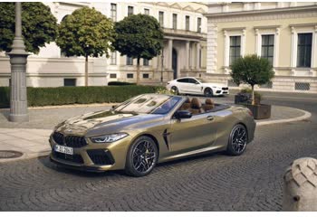 2022 BMW M8 Convertible (F91, facelift 2022) Competition 4.4 V8 (625 Hp) xDrive Steptronic Sport thumb image