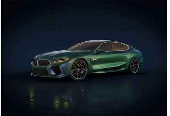 2017 BMW M8 Gran Coupe (Concept) GTE 4.0 V8 (507 Hp) thumb image