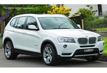 2011 BMW X3 (F25) 20i (184 Hp) xDrive thumb image