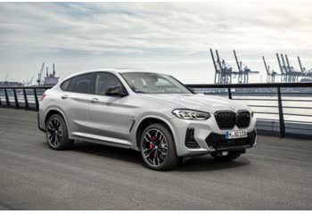 المواصفات والتفاصيل التقنية الكاملة 2021 BMW X4 (G02 LCI, facelift 2021) M40i (360 Hp) Mild Hybrid xDrive Steptronic