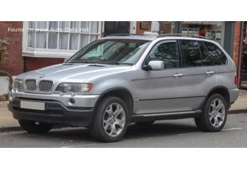 Full specifications and technical details 2000 BMW X5 (E53) 4.6is (347 Hp) Automatic