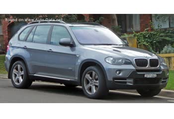 Full specifications and technical details 2007 BMW X5 (E70) 3.0d (235 Hp) DPF