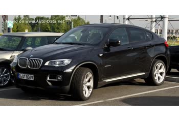 Full specifications and technical details 2012 BMW X6 (E71 LCI, facelift 2012) 50i (407 Hp) xDrive Steptronic