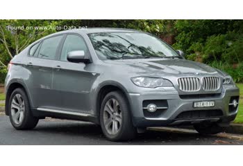 Full specifications and technical details 2010 BMW X6 (E71) 50i (407 Hp) xDrive Steptronic