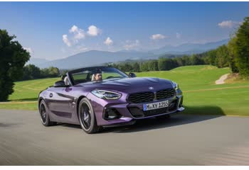 Full specifications and technical details 2024 BMW Z4 (G29 LCI, facelift 2022) M40i (340 Hp)