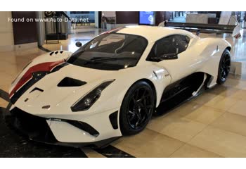 Full specifications and technical details 2018 Brabham BT62 5.4 V8 (710 Hp) Automatic