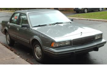 Full specifications and technical details 1994 Buick Century Wagon 3.1 i V6 (162 Hp)