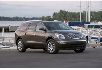 المواصفات والتفاصيل التقنية الكاملة 2009 Buick Enclave I 3.6 V6 (288 Hp) Automatic