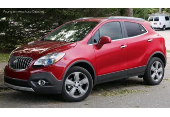 Full specifications and technical details 2012 Buick Encore I 1.4T (140 Hp) Automatic