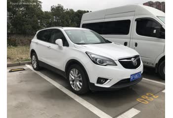 المواصفات والتفاصيل التقنية الكاملة 2018 Buick Envision I (facelift 2018) 28T (260 Hp) AWD Automatic