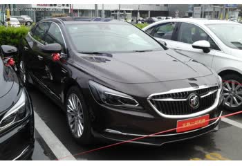 Full specifications and technical details 2017 Buick LaCrosse III China 20T (170 Hp) DCG