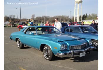 Full specifications and technical details 1973 Buick Regal I Coupe 7.5 V8 (192 Hp) Automatic