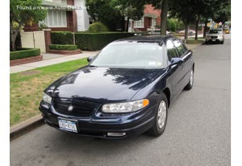 Full specifications and technical details 1997 Buick Regal IV Sedan 3.8 V6 (304 Hp) Automatic