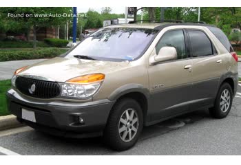 Full specifications and technical details 2005 Buick RendezVous 3.5 i V6 AWD (198 Hp)