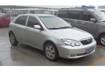 المواصفات والتفاصيل التقنية الكاملة 2007 BYD F3 R 1.6i (100 Hp)