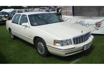 المواصفات والتفاصيل التقنية الكاملة 1994 Cadillac DeVille 4.9 i V8 (204 Hp)