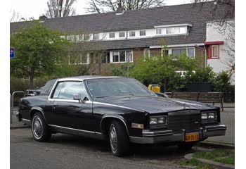 Full specifications and technical details 1983 Cadillac Eldorado X 4.1 V8 (137 Hp) Automatic