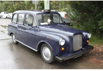 Full specifications and technical details 1982 Carbodies Taxi 2.3 D (61 Hp)