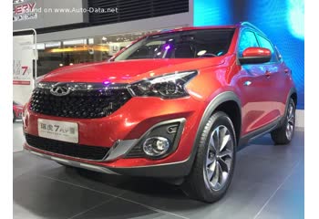 Full specifications and technical details 2018 Chery Tiggo 7 I (facelift 2018) 1.5T (145 Hp) DCT