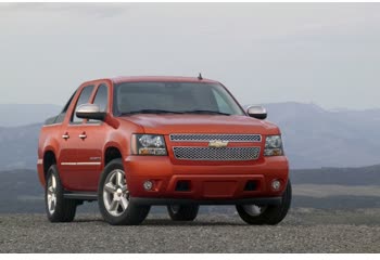 المواصفات والتفاصيل التقنية الكاملة 2006 Chevrolet Avalanche II 6.0 V8 Vortec (371 Hp) Hydra-Matic