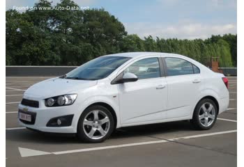 المواصفات والتفاصيل التقنية الكاملة 2011 Chevrolet Aveo II Sedan 1.6 16V (115 Hp)