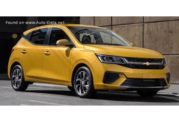 المواصفات والتفاصيل التقنية الكاملة 2023 Chevrolet Aveo III Hatchback 1.5 (99 Hp) CVT